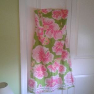 Lily Pulitzer strapless dress
